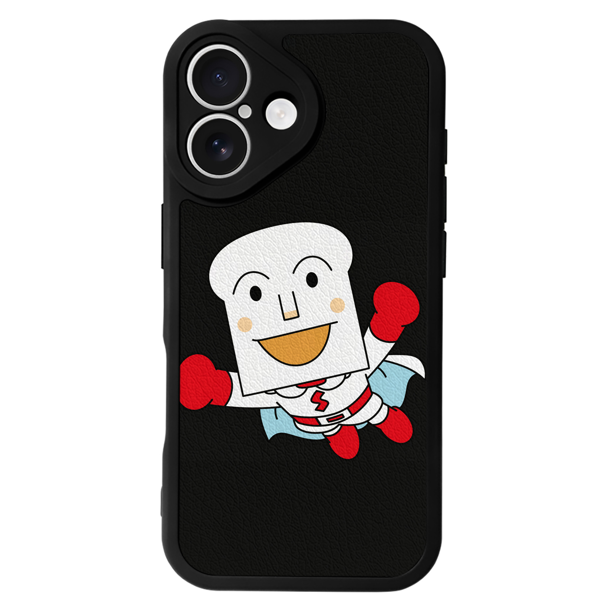 （画像用） アンパンマン Anpanman 【iPhone 16シリーズ対応】シリコンスマホケース（レザー調） 材質：シリコン